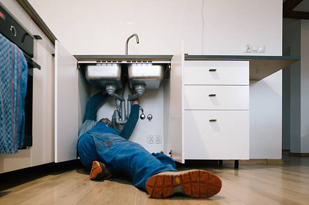 Professional Leak Detection technician working in Belmont, NH